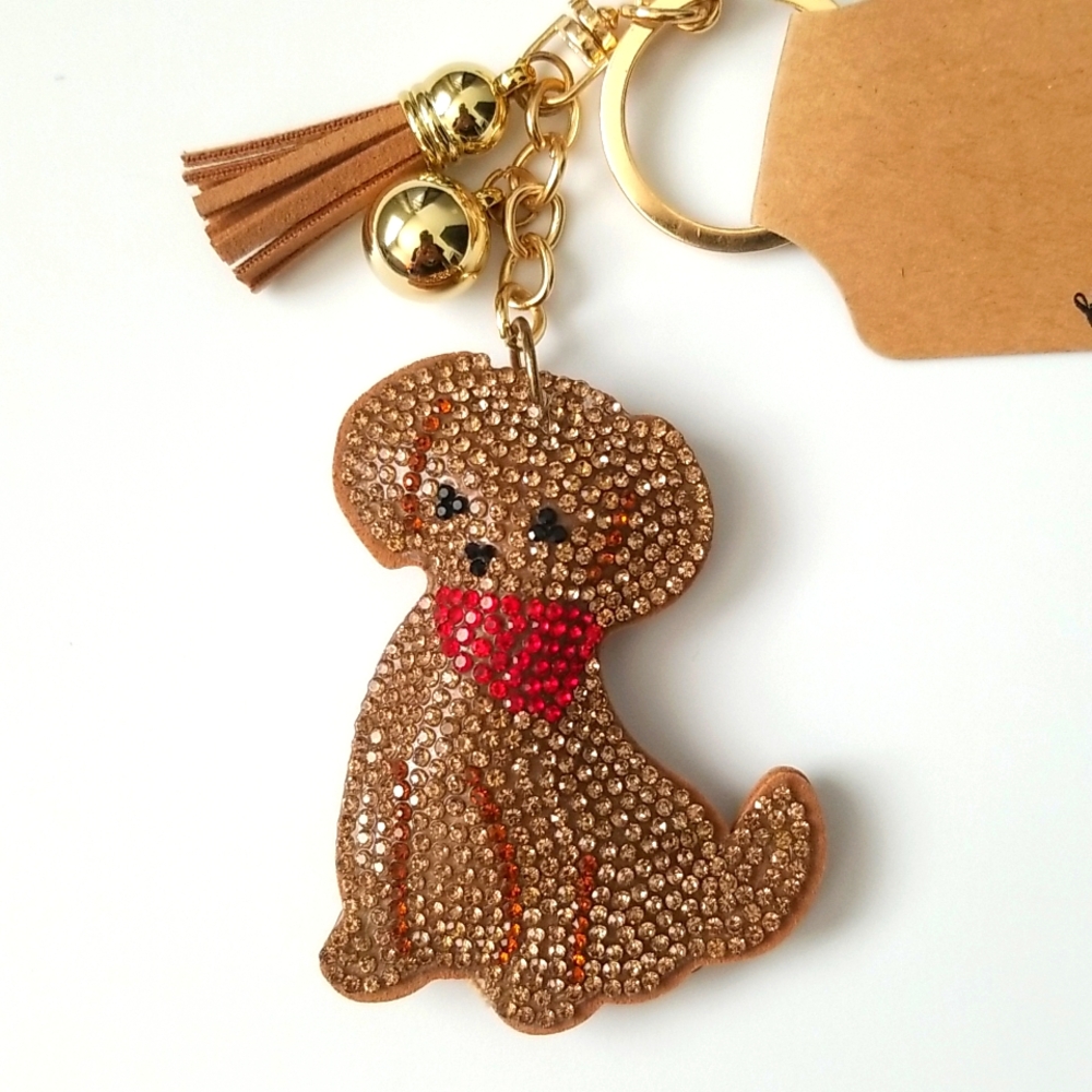 New Puppy Keychain